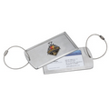 4 Color Process Prestige Metal Luggage Tag (2 1/2"x4 1/4")